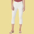 Sophie – Weiße Capri-Jeans